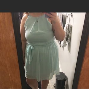 Iz byer | teal dress